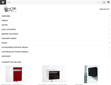 Tablet Screenshot of boxdesignusa.com